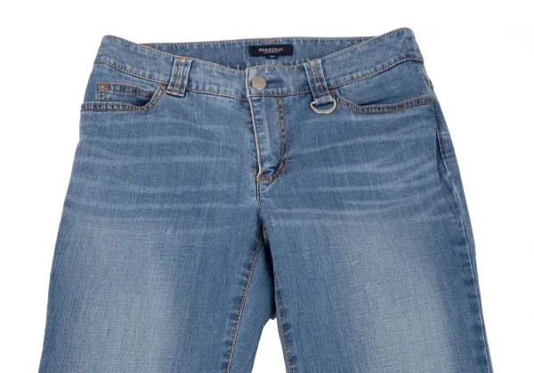 バーバリーBURBERRY LONDON リングブーツカットウォッシュドデニム インディゴ38 K-109064_002