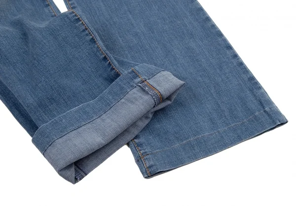 バーバリーBURBERRY LONDON リングブーツカットウォッシュドデニム インディゴ38 K-109064_008