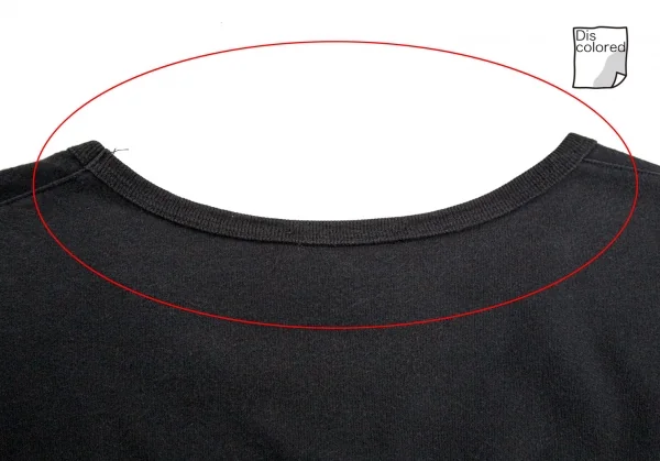 ヴィヴィアンウエストウッド レッドレーベルVivienne Westwood Red Label コットンオーブワンポイント刺繍Tシャツ 黒M K-109097_010