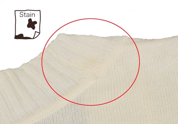 ヴィヴィアンウエストウッドVivienne Westwood レーヨン混オーブワンポイント刺繍リブカーディガン クリームM位 K-109101_013