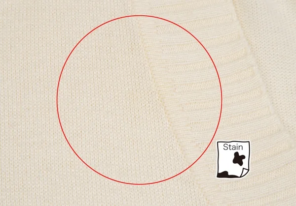 ヴィヴィアンウエストウッドVivienne Westwood レーヨン混オーブワンポイント刺繍リブカーディガン クリームM位 K-109101_005