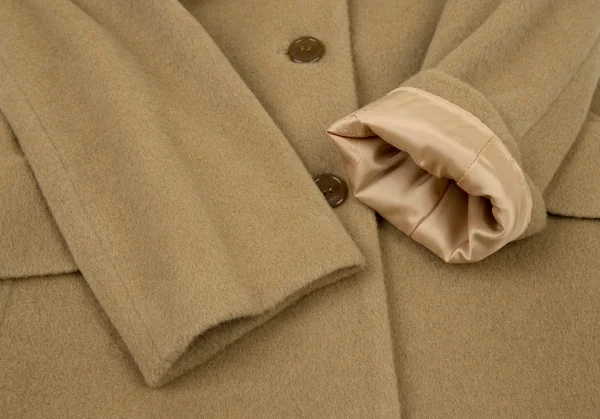 ヴィヴィアンウエストウッド レッドレーベルVivienne Westwood Red Label ウールオーブボタンロングコート ベージュ42 K-109104_007