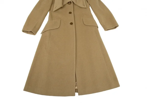 ヴィヴィアンウエストウッド レッドレーベルVivienne Westwood Red Label ウールオーブボタンロングコート ベージュ42 K-109104_008