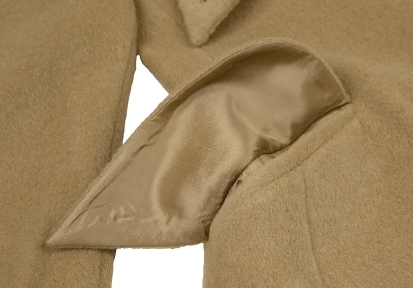 ヴィヴィアンウエストウッド レッドレーベルVivienne Westwood Red Label ウールオーブボタンロングコート ベージュ42 K-109104_009