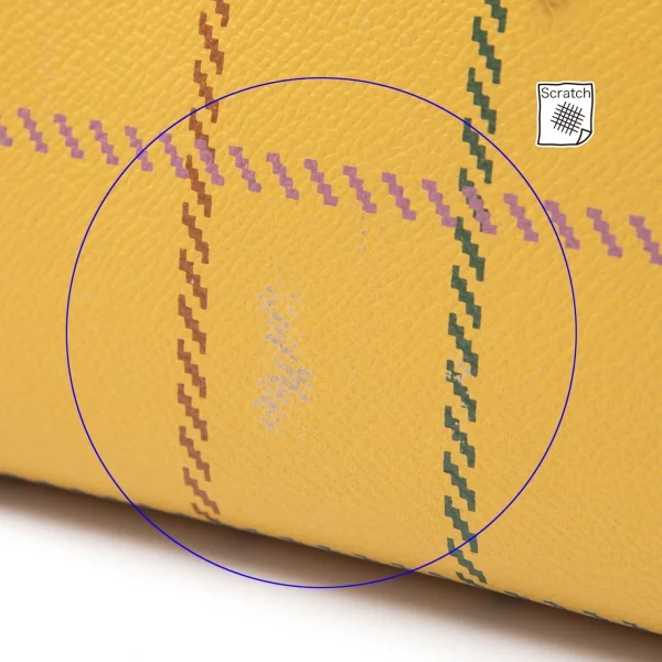 Vivienne Westwood Check Leather Hand Bag K-109113_003