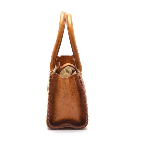 Vivienne Westwood Check Leather Hand Bag K-109113_006