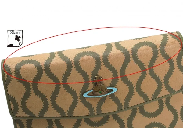 ヴィヴィアンウエストウッドVivienne Westwood オーブスクイグル柄システム手帳 ベージュ K-109117_003