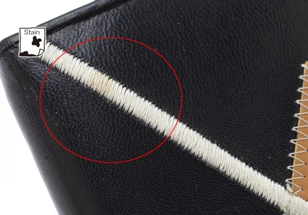 ヴィヴィアンウエストウッドVivienne Westwood オーブアーガイルレザーシステム手帳 黒 K-109118_003