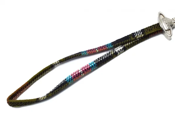 ヴィヴィアンウエストウッドVivienne Westwood オーブチェックストラップ シルバーマルチ K-109134_003