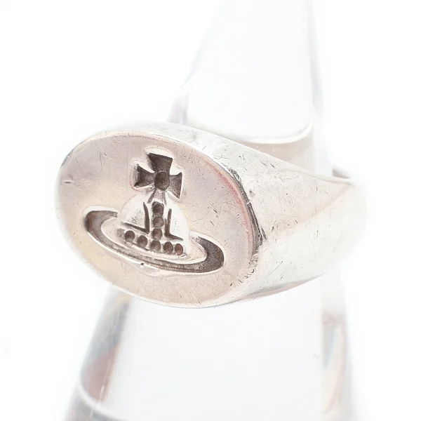 ヴィヴィアンウエストウッドVivienne Westwood オーブ刻印シールリング シルバー12号 K-109139_001