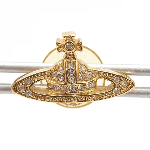 ヴィヴィアンウエストウッドVivienne Westwood ミニバスレリーフピアス ゴールド K-109143_002