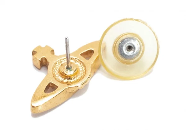 ヴィヴィアンウエストウッドVivienne Westwood ミニバスレリーフピアス ゴールド K-109143_005