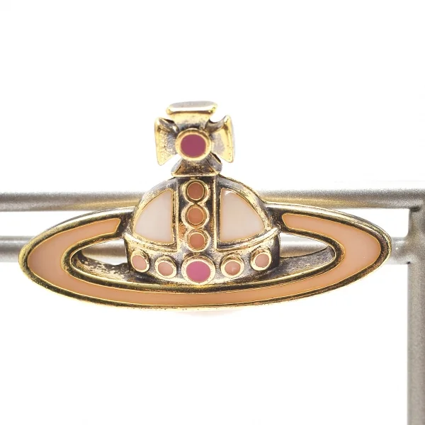 ヴィヴィアンウエストウッドVivienne Westwood オーブピアス ゴールドピンク K-109144_002
