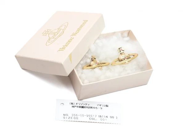 ヴィヴィアンウエストウッドVivienne Westwood オーブピアス ゴールドピンク K-109144_006