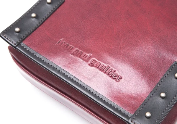 Jean Paul GAULTIER Studs Design Shoulder Bag K-109187_012