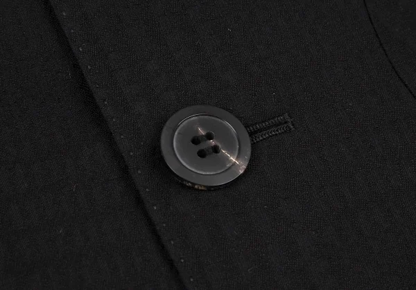 ジュンヤワタナベ コムデギャルソンJUNYA WATANABE COMME des GARCONSハウンドトゥース変形ピークドラペルジャケット 黒M K-109198_008