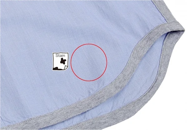 コムデギャルソン シャツCOMME des GARCONS SHIRT 天竺パイピングインサイドアウトシャツ 水色S K-109223_011