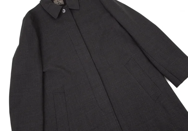 カルバンクラインCalvin Klein ステンカラーコート チャコールS K-109232_010