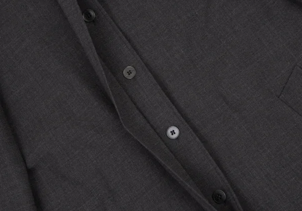 カルバンクラインCalvin Klein ステンカラーコート チャコールS K-109232_011