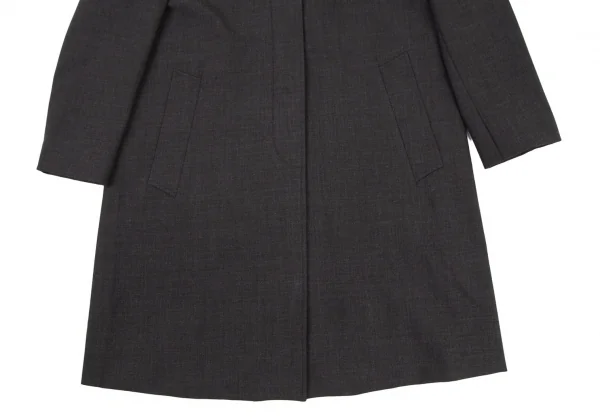 カルバンクラインCalvin Klein ステンカラーコート チャコールS K-109232_008