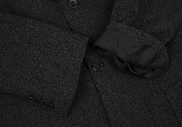 エンポリオアルマーニEMPORIO ARMANI ウール3Bジャケット グレー48 K-109256_010