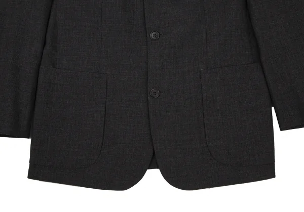 エンポリオアルマーニEMPORIO ARMANI ウール3Bジャケット グレー48 K-109256_011