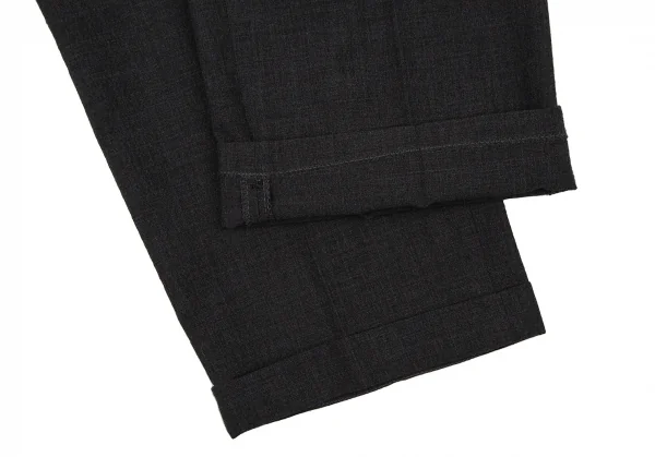 エンポリオアルマーニEMPORIO ARMANI ウールボックスタックパンツ グレー48 K-109257_008