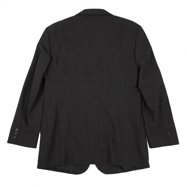 エンポリオアルマーニEMPORIO ARMANI ウール3Bセットアップスーツ グレー48 K-109258_010