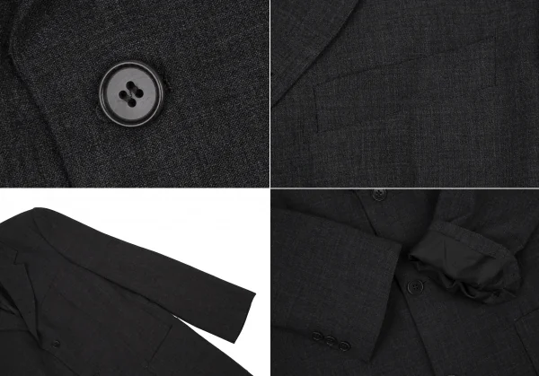 エンポリオアルマーニEMPORIO ARMANI ウール3Bセットアップスーツ グレー48 K-109258_005