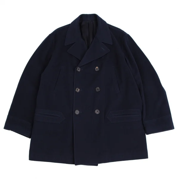 ワイズフォーメンY's for men ウールモッサピーコート 紺S K-109259_001