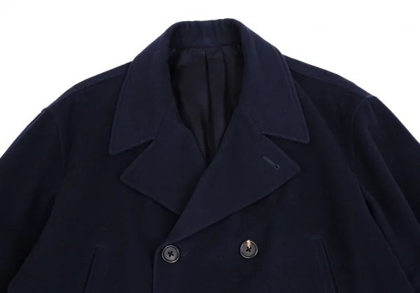 ワイズフォーメンY's for men ウールモッサピーコート 紺S K-109259_002