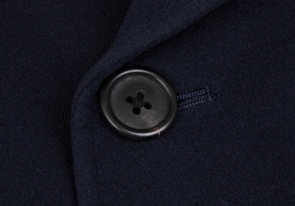 ワイズフォーメンY's for men ウールモッサピーコート 紺S K-109259_003