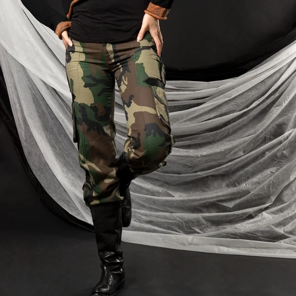 ANGELOS FRENTZOS Inside-out Switching Camo Pants K-109269_019