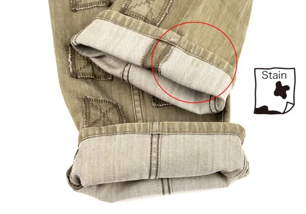 イッセイミヤケ ハートISSEY MIYAKE HaaT ストレッチスクエアパッチクロップドパンツ モカ2 K-109278_008