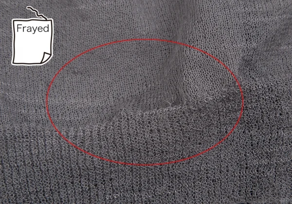 ラグネキカス フォー ヨウジヤマモトRAGNE KIKAS for Yohji Yamamoto シアーレイヤードドレープカーディガン グレー2 K-109292_012