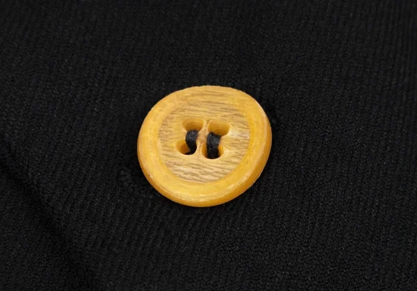 ローブドシャンブル コムデギャルソンrobe de chambre COMME des GARCONSエステル裾ラウンドカッティングジャケット 黒M K-109332_006
