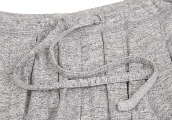 マドモアゼルノンノンMademoiselle NON NON ジャズネップギャザープリーツスカート 杢グレーM位 K-109348_004