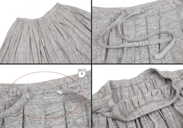 マドモアゼルノンノンMademoiselle NON NON ジャズネップセットアップ 杢グレー38M・M位 K-109349_014