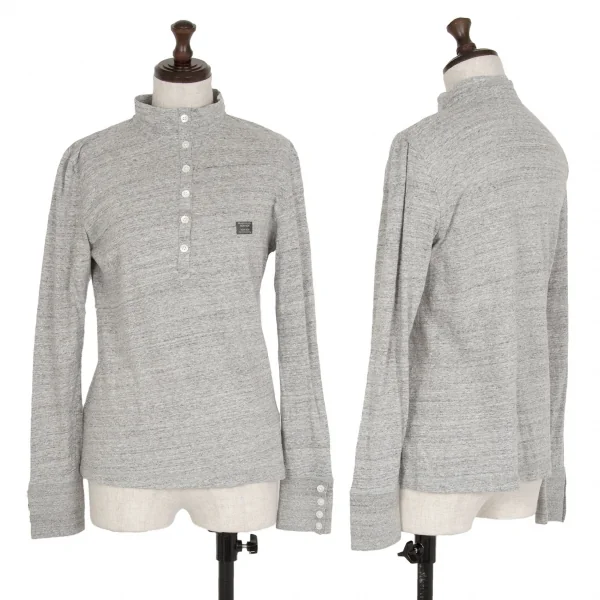 マドモアゼルノンノンMademoiselle NON NON ジャズネップセットアップ 杢グレー38M・M位 K-109349_002