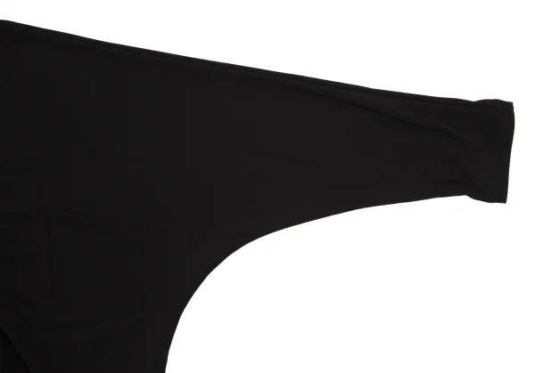 イッセイミヤケ カットソー 2 ブラック 中古・古着通販】ISSEY MIYAKE (イッセイミヤケ) プリーツハイネック