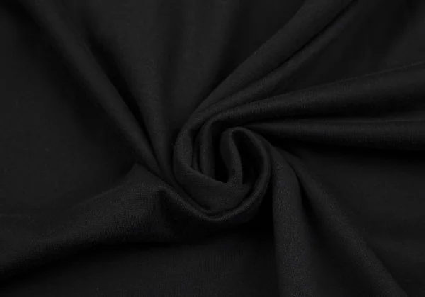 イッセイミヤケISSEY MIYAKE コットン裁ち切りオフショルダーTシャツ 黒2 K-109372_008