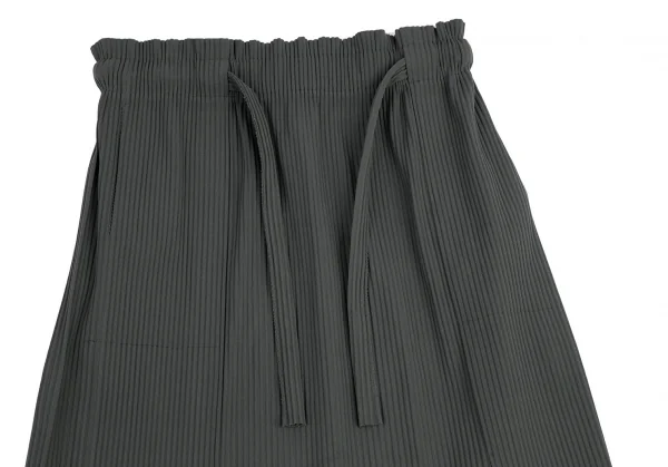 イッセイミヤケ ミーISSEY MIYAKE me ファインニットプリーツスカート グレーF K-109389_003