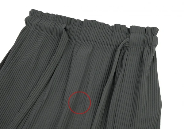 イッセイミヤケ ミーISSEY MIYAKE me ファインニットプリーツスカート グレーF K-109389_005
