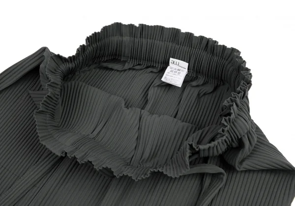 イッセイミヤケ ミーISSEY MIYAKE me ファインニットプリーツスカート グレーF K-109389_007
