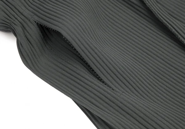 イッセイミヤケ ミーISSEY MIYAKE me ファインニットプリーツスカート グレーF K-109389_008