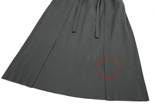 イッセイミヤケ ミーISSEY MIYAKE me ファインニットプリーツスカート グレーF K-109389_009