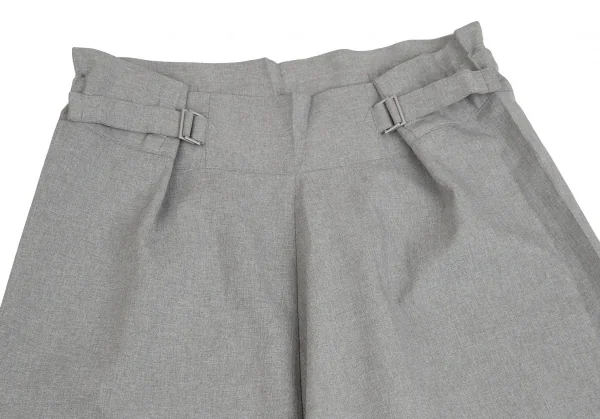 イッセイミヤケ ミーISSEY MIYAKE me ウールライクポリワイド