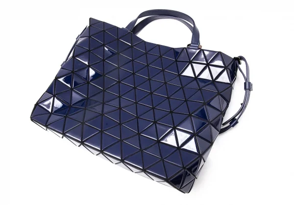バオバオ イッセイミヤケ BAO BAO ISSEY MIYAKE CRYSTAL GLOSS ショルダーバッグ ネイビー K-109399_010