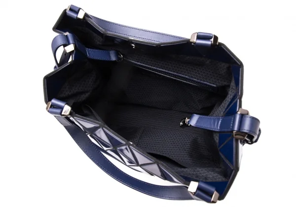 バオバオ イッセイミヤケ BAO BAO ISSEY MIYAKE CRYSTAL GLOSS ショルダーバッグ ネイビー K-109399_012