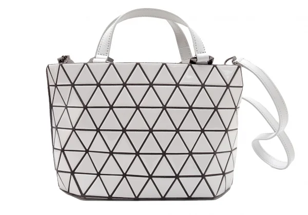 バオバオ イッセイミヤケ BAO BAO ISSEY MIYAKE CRYSTAL GLOSS ミニショルダーバッグ オフ K-109400_004